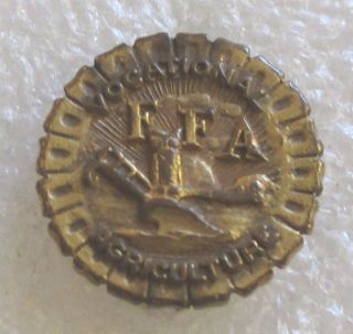Rare Vintage Ffa Future Farmers Of America Member Pin - No Eagle Circa 1930 