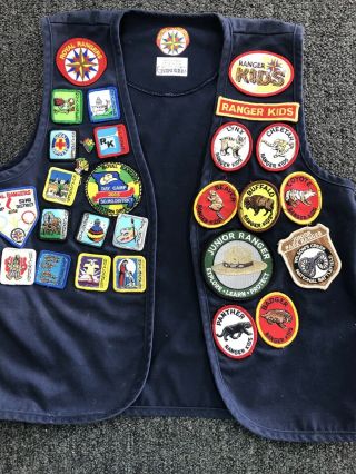 Royal Rangers Vest With 25 Large And Small Patches