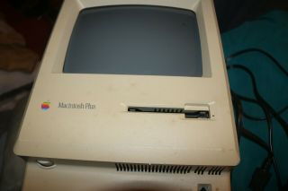 Apple Macintosh Plus 1mb Vintage Computer Parts Only Non