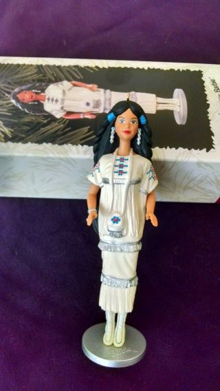 Native American Barbie - Hallmark Keepsake Ornament - 1996