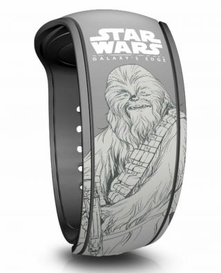 Rare Disney Uk Exclusive Promo Star Wars Chewie Magicband