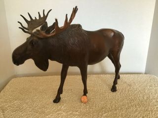 Bull Moose” Breyer Holding Co.  1960’s Unbroken Dark Brown