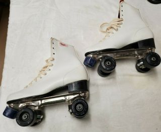Vintage Roller Derby Roller Skates,  Size 9,  Urethane Wheels
