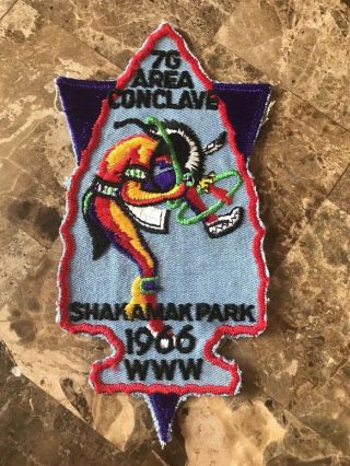 Boy Scout Oa Area 7 - G 1966 Conclave Patch Www Bsa Old Lodge Flap