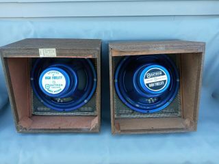 Oaktron 12 " Coaxial Vintage Speakers Alnico Good For Tube Amp Argos Cabinets