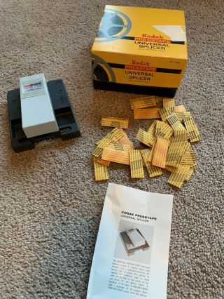 Kodak Presstape Movie Splicer For 8mm,  8,  16mm No D 550