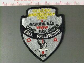 Boy Scout Oa 296 Nayawin Rar Lodge 1965 Event 5502jj