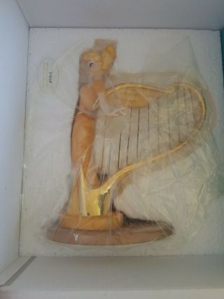 Wdcc Walt Disney Mickey And The Beanstalk Singing Harp Figurine W
