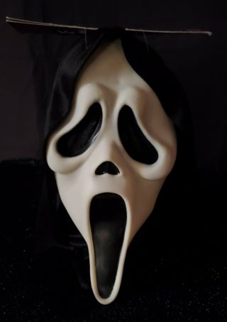Vintage Funworld Easter Unlimited Scream Ghostface Mask Asis As Seen In Scream
