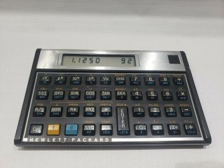 Vintage HP - 15C Scientific Calculator with Case Hewlett - Packard Voyager Series 2