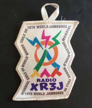19th World Scout Jamboree 1999 Radio Xr3j Radio Staff Badge