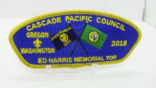 2018 Cascade Pacific Council Ed Harris Memorial Tor Oregon Washington