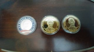 56th Presidential Inauguration Barack Obama 3 Coin January 20,  2009 Yes We Can