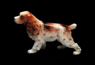 Vintage Japan Welsh Springer Spaniel Dog Figurine
