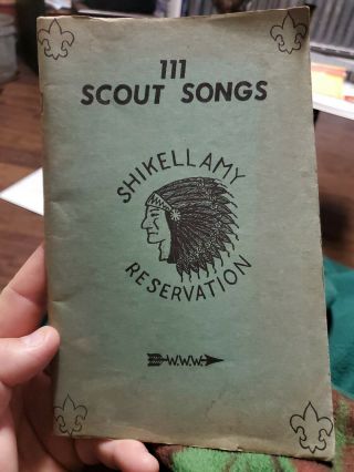 Shikellamy Reservation,  Hawk Mountain Council Song Book,  Bsa,  Boy Scout