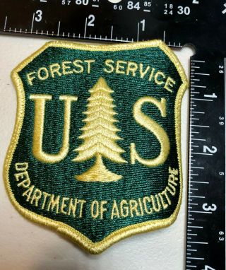 United States Forest Service Usfs Fire Wildfire Wildland Patch Official Real