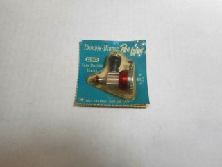 Vintage Cox Thimble Drome Pee Wee Engine.  020 Nos On Card