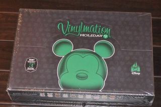 Disney Vinylmation Holiday Series 1 Case 24 Factory Box Tray With Chaser