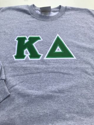 Kappa Delta KayDee size Small crew sweatshirt heavyweight cotton 3