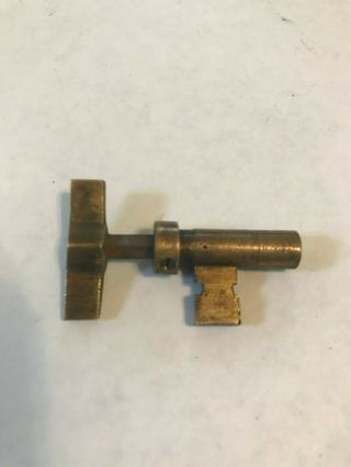 Antique Brass Bronze Adjustable Pocket Door Hardware Mortise Lock Key