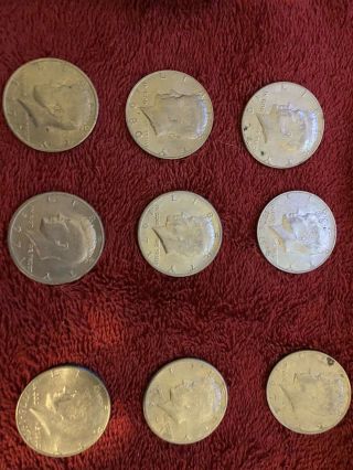 1960 - 1980 John F Kennedy Coins
