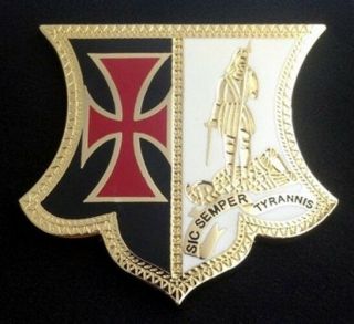 Masonic Knights Templar Award Badge (ktb - St)