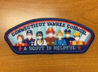 Rare Connecticut Yankee Council Bsa Limited Edition Pandemic Csp Only 100 Made