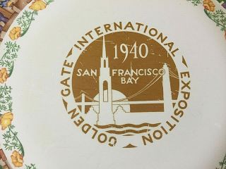 Golden Gate International Exposition San Francisco Bay 1940 10 - 1/4 