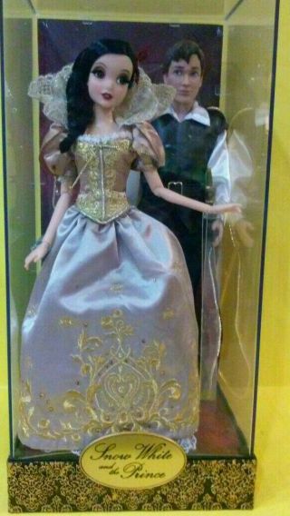 Disney Fairytale Designer D23 Snow White & Prince Le To Only 600 Rare
