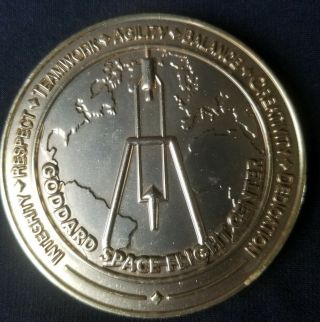 Goddard Space Flight Center Challenge Coin