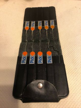 Hpc Computer Generated 10 Pc.  Lock Pick Set With Carrying Case