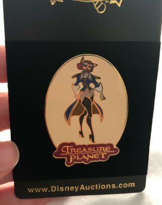 Rare Disney Pin Limited Edition Le 100 Treasure Planet Captain Amelia