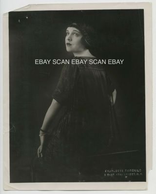 Anita Loos Screenwriter Playwright Vintage Portrait Photo By C.  Fairchild 1920