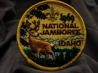 Vintage Boy Scout Patches - Six National Jamboree Patches 1950 - 1969 2