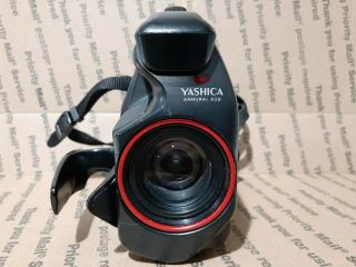 Vintage Samurai X3.  0 Yashica Kyocera 35mm Half Frame Camera 25 - 75mm 1:3.  5 - 4.  3
