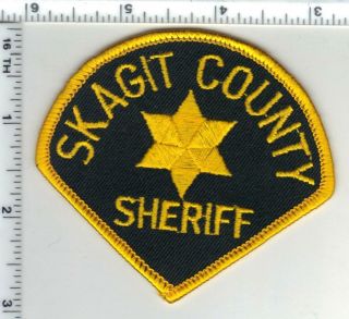 Skagit County Sheriff (washington) Cap/hat Patch From The 1980 