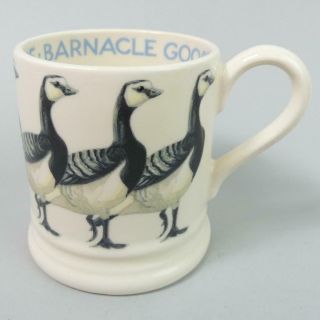 Lovely Emma Bridgewater 1/2 Pint Mug Barnacle Goose - British Birds