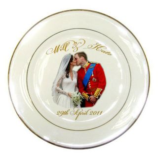 Prince William And Catherine / Will And Kate Royal Wedding Porcelain Plate 4