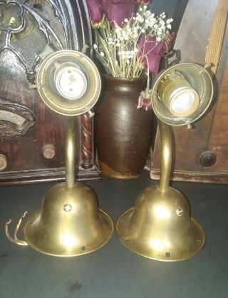 Antique Brass Light Fixtures Sconces 3