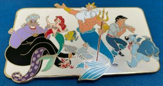 Disney The Little Mermaid Cast Jumbo Le 100 Pin Ariel Ursula Triton