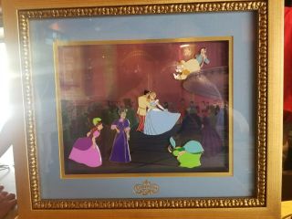 Disney 70th Anniversary Cinderella 5 Pin Frame Set Le 500 Signed By Artist Nwt
