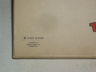 Three Little Pigs Stationary Walt Disney Powers Paper Co Springfield MA 1930s 2