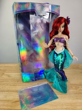 Disney 30th Limited Edition Ariel Doll The Little Mermaid