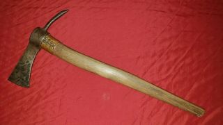 Vintage Hand Forged Tomahawk,  Axe Hatchet Usa Made