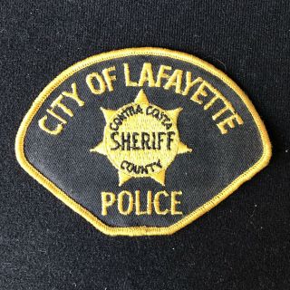 Contra Costa County California Sheriff Lafayette Patch