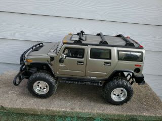 Vintage Bright 1:6 Or 1:8 Hummer Rc Car Only 25” Long.  No Remote Or Charger
