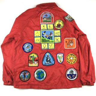 Vintage Boy Scout San Francisco Bay Area Iron On Patches Windbreaker Jacket 2