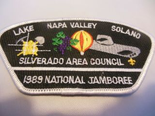Boy Scout 1989 National Jamboree patches (8) CALIFORNIA 2