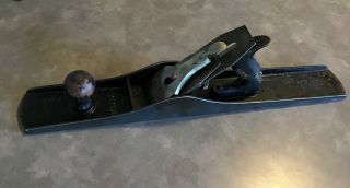 Vintage Stanley Bailey Wood Plane No.  7 Smooth Bottom Carpenters Tool 22 "