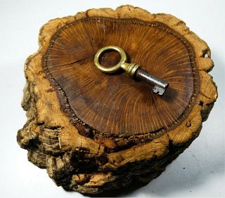 18th Century Wrought Iron,  Brass,  Rustic,  Hand Forged Old Key 5